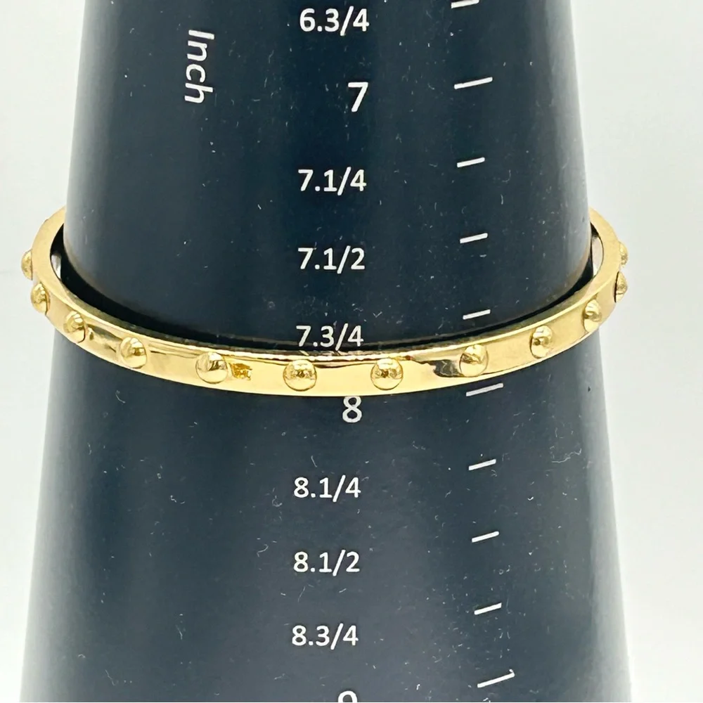 Kate Spade Gold Studded Bangle Bracelet - Picture 5 of 5